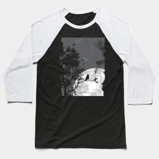 moon light Baseball T-Shirt